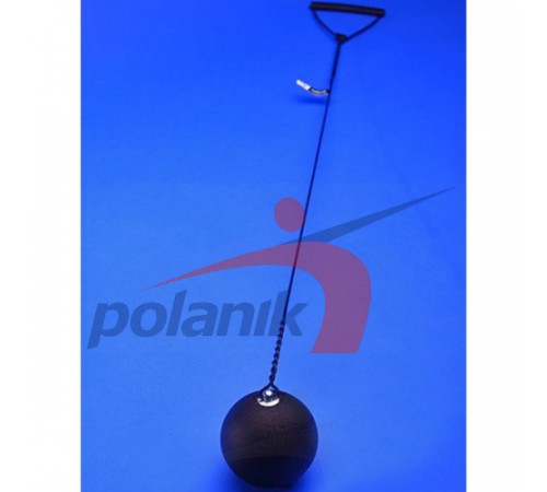 Сталевий змагальний молот 4 кг Polanik Premium Line Black Hammer, IAAF I-10-0466 Сталевий змагальний молот 4 кг Polanik Premium Line Black Hammer, IAAF I-10-0466