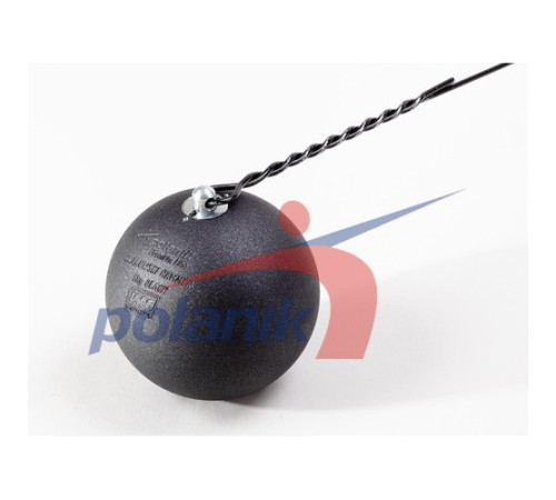 Сталевий змагальний молот 5 кг Polanik Premium Line Ziolkowski Hammer BLACK, IAAF I-17-0855 Сталевий змагальний молот 5 кг Polanik Premium Line Ziolkowski Hammer BLACK, IAAF I-17-0855