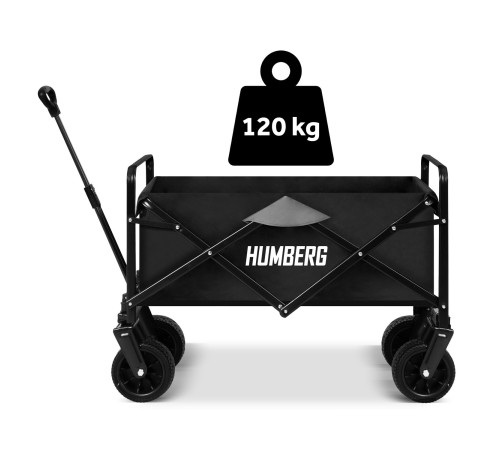 Візок розкладний Humberg HM-512 100 л, чорний