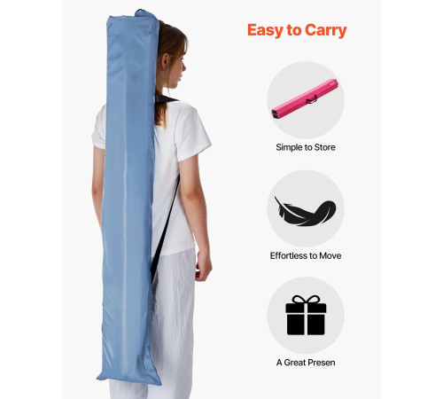 Дитяча гімнастична балка VEVOR SWS8EVASU 233 см, рожева