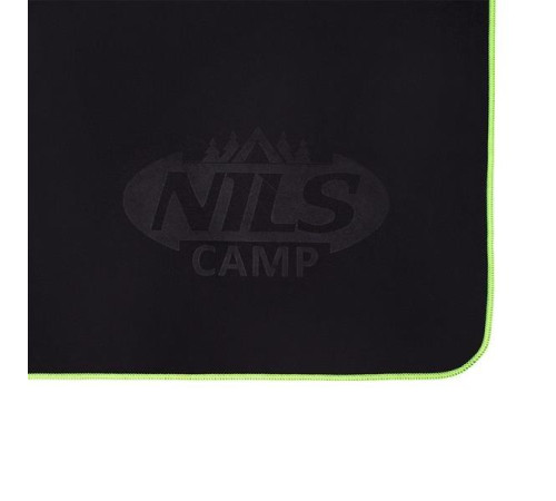 Рушник NCR11 140x70 NILS CAMP – чорний 