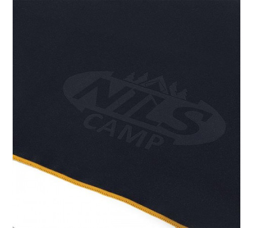 Рушник NCR12 180x100 NILS CAMP – чорний 