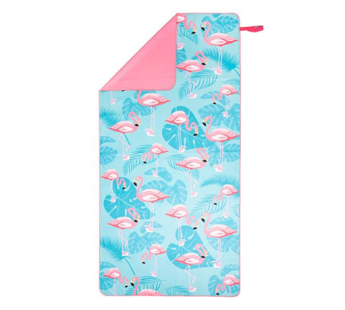 Рушник з мікрофібри 160х80 см NILS NCR14&nbsp; FLAMINGO