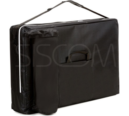 Масажний стіл Bodyfit 2-сегментний дерев'яний, червоний