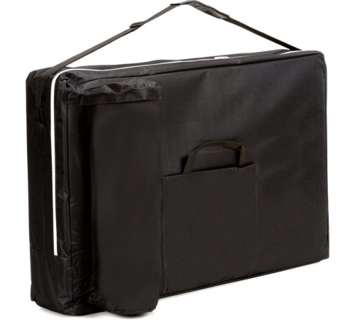 Масажний стіл Bodyfit XXL 3-сегментний дерев'яний, білий