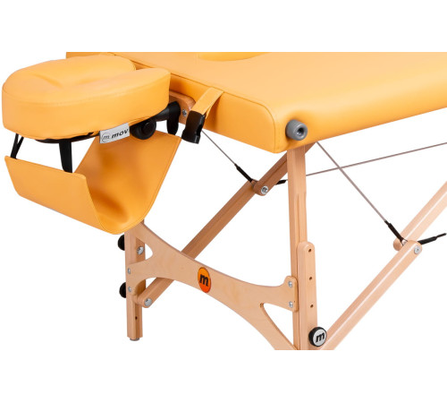 Масажний стіл Reflex Pro 80 жовтий Масажний стіл Reflex Pro 80 жовтий