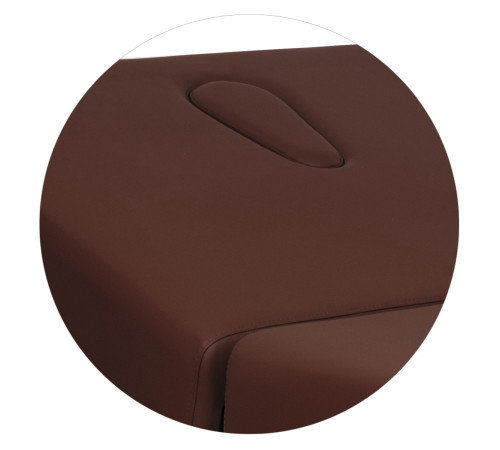 Масажний стіл ZEN Lift Comfort HOT!Zone коричневий