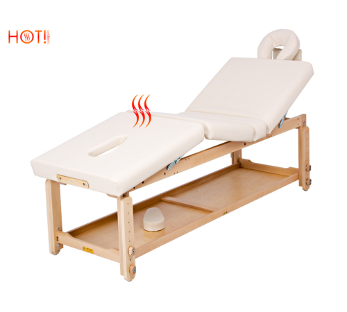 Масажний стіл SPA Manual HOT! білий Масажний стіл SPA Manual HOT! білий