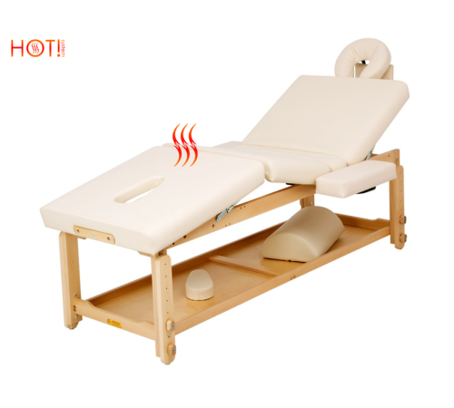 Масажний стіл SPA Manual MAX! HOT! бежевий Масажний стіл SPA Manual MAX! HOT! бежевий