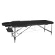 Масажний стіл inSPORTline Morrani 2-Section Aluminum, чорний