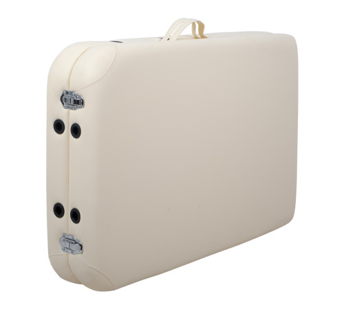 Масажний стіл inSPORTline Morrani 2-Section Aluminum, чорний