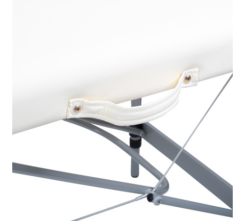 Масажний стіл inSPORTline Morrani 2-Section Aluminum, чорний