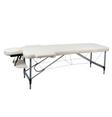 Масажний стіл inSPORTline Morrani 2-Section Aluminum,  бежевий