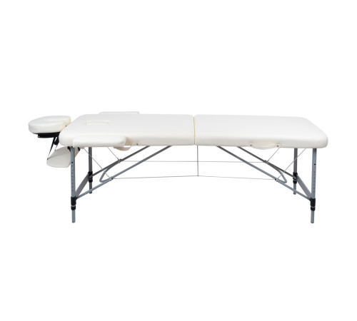 Масажний стіл inSPORTline Morrani 2-Section Aluminum, бежевий