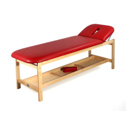 Медичний стіл Oscar Plus червоний 