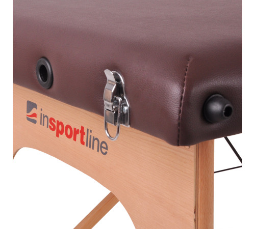 Масажний стіл inSPORTline Taisage 2-Piece Wooden - кремово-жовтий