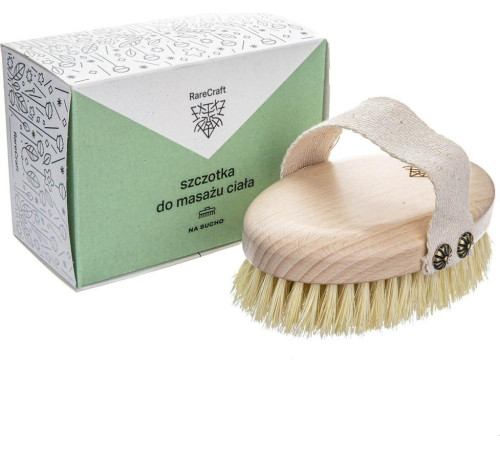 Щітка для сухого масажу тіла