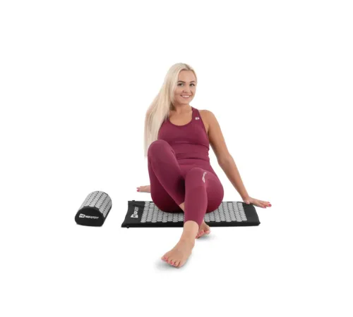 Подушка для акупунктури Hop-Sport HS-C037AP, чорно-сіра