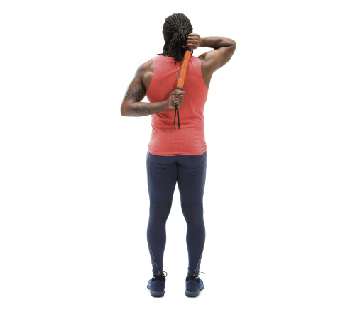 Роллер массажный Sveltus 3-in-1 46 см Серо-оранжевый (SLTS-2550)