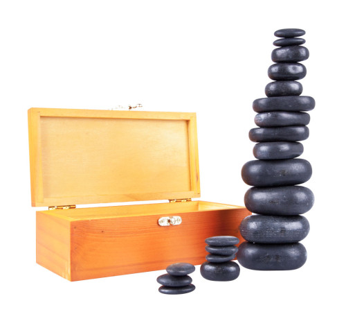 Камені лавові inSPORTline Basalt Stone – 20 шт Камені лавові inSPORTline Basalt Stone – 20 шт