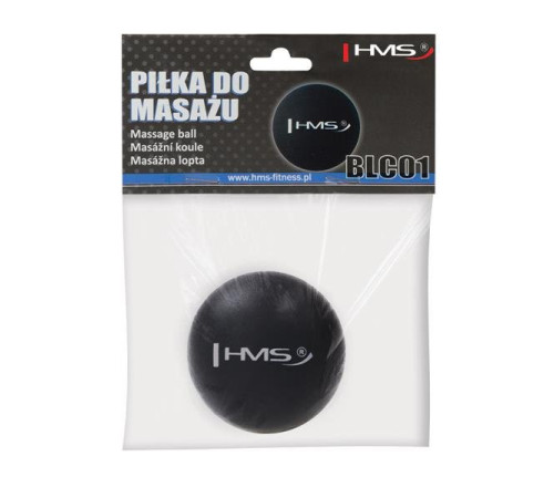 Масажний м'яч для шиї, спини, плечей, рук та ніг BLC01 HMS - чорний