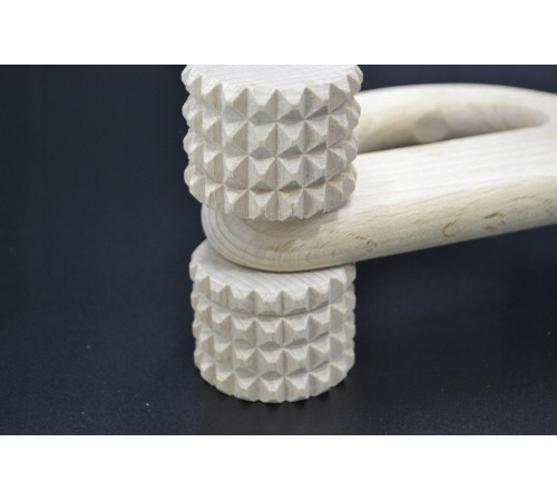 Дерев'яний масажер HAND SPINE для тіла ECO Дерев'яний масажер HAND SPINE для тіла ECO