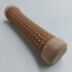 Масажер для тіла дерев'яний антицелюлітній ролер еко