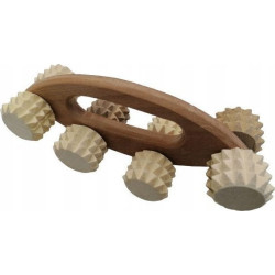 Ручний дерев'яний масажер для тіла 