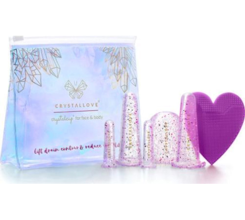 CRYSTALLOVE Силіконові бульбашки для масажу обличчя та тіла - Crystal CRYSTALLOVE Силіконові бульбашки для масажу обличчя та тіла - Crystal