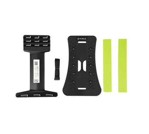 Масажер для спини та попереку HMS PRP02, чорно-жовтий