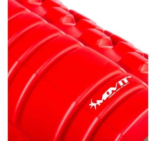 Масажний валик Movit 33 x 14 см, червоний Масажний валик Movit 33 x 14 см, червоний