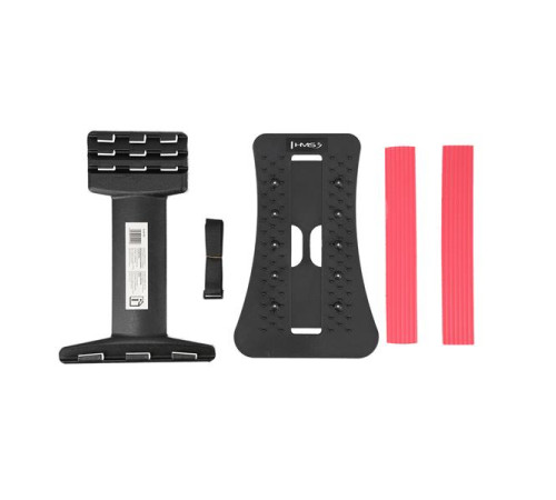 Масажер для спини та попереку HMS PRP02, чорно-червоний