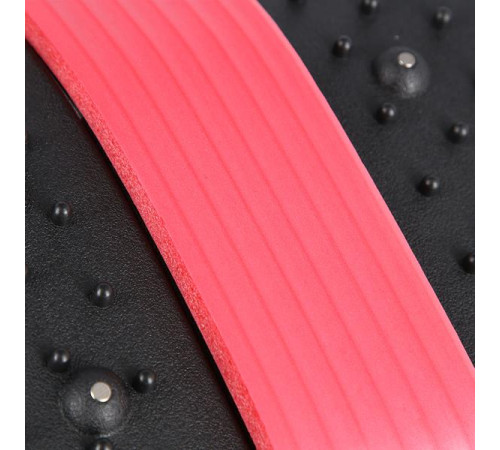 Масажер для спини та попереку HMS PRP02, чорно-червоний