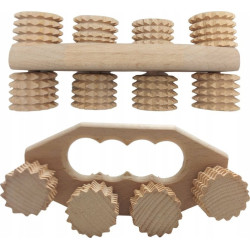 Дерев'яні масажери для тіла масажні з ручкою бак