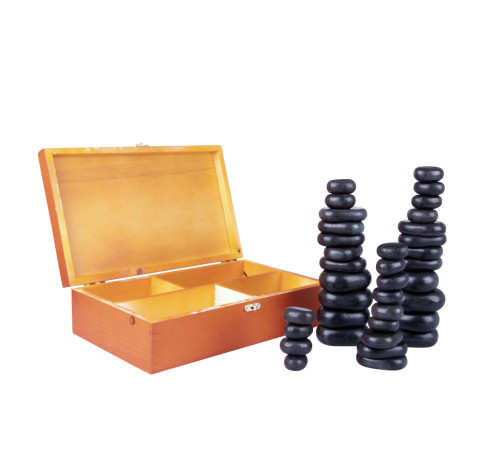 Камені лавові inSPORTline Basalt Stone – 36 шт Камені лавові inSPORTline Basalt Stone – 36 шт
