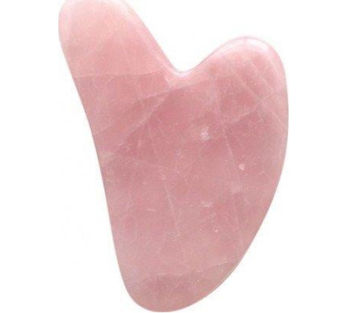 Камінь для масажу обличчя Fluff FLUFF Gua Sha Stone Rose Quartz Камінь для масажу обличчя Fluff FLUFF Gua Sha Stone Rose Quartz
