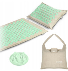 Килимок для акупресури Neo-Sport 190201 бежево-м'ятний