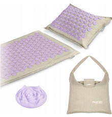 Килимок для акупресури Neo-Sport NS902 бежево-фіолетови