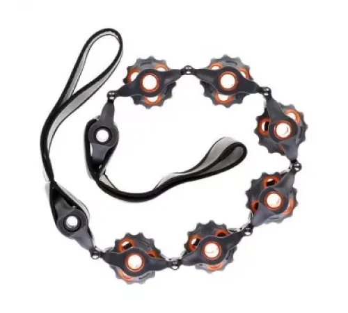 Масажний ролик MS02 HMS - сіро-помаранчевий