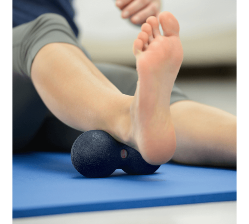 М'ячик подвійний для масажу фасції SISSEL Myofascia DoubleBall - 16 cm