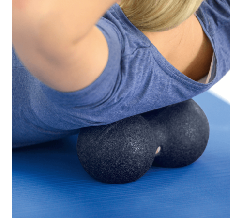 М'ячик подвійний для масажу фасції SISSEL Myofascia DoubleBall - 24 cm