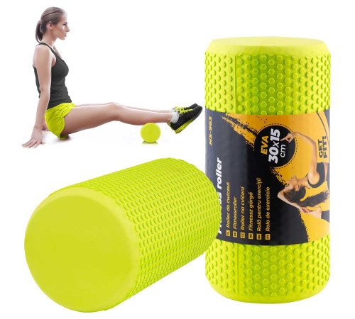 Валик для тренувань Neo Sport NS-963 салатовий