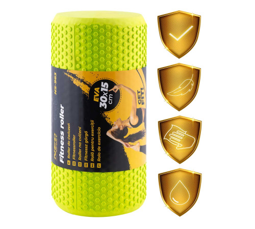 Валик для тренувань Neo Sport NS-963 салатовий