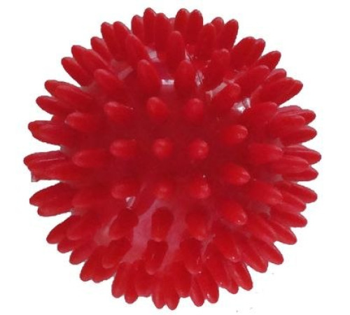 Масажний м'яч з шипами SPARTAN 7 см Red Масажний м'яч з шипами SPARTAN 7 см Red