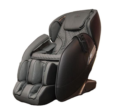 Масажне крісло Casada AlphaSonic II, чорно-сіре