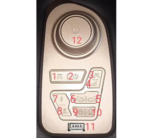 Масажне крісло REXON BLADE 4D RX-R566SL, чорне