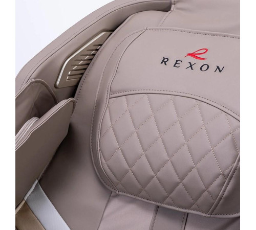 Масажне крісло REXON BROOKLYN 4D RX-R384SL, бежево-білий