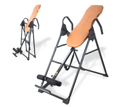 Інверсійний стіл inSPORTline Verge коричневий