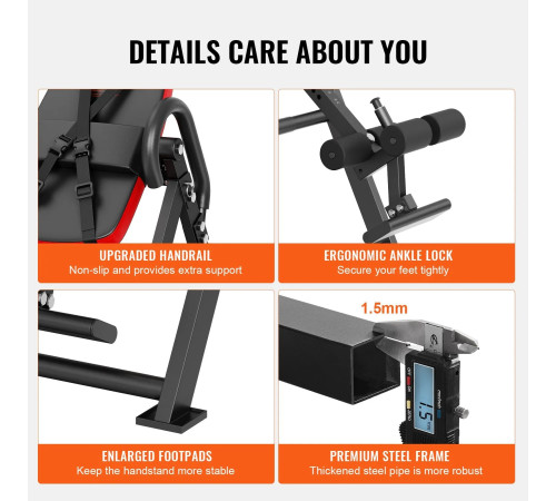 Інверсійний стіл VEVOR QD003