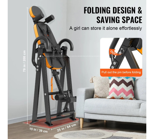 Інверсійний стіл VEVOR QD002